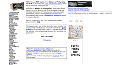 Desktop Screenshot of masters-of-photography.com